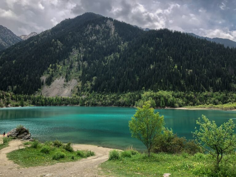 Issyk lake near Almaty city