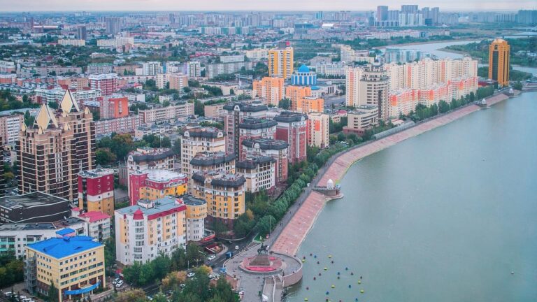 Old City side of Astana