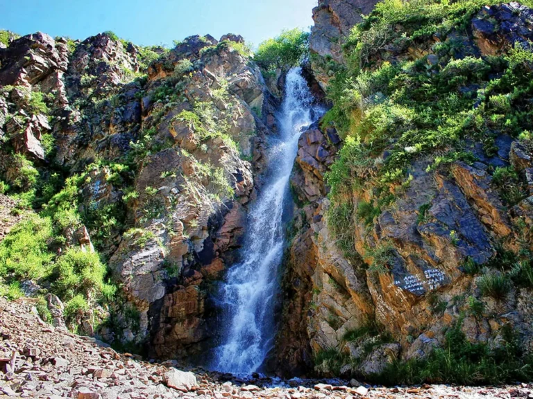 Turgen Gorge waterfalls